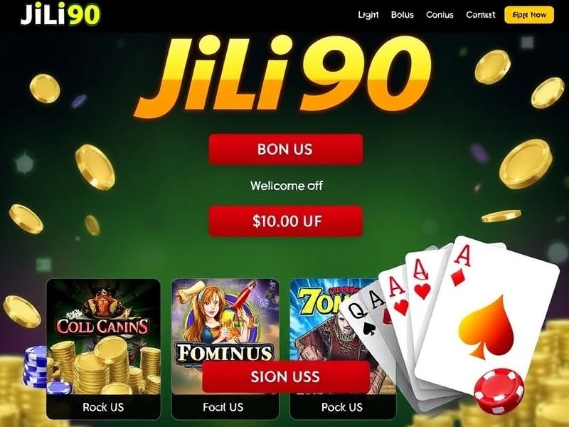 Welcome to Jili90, your premier destination for online gambling games. Explore real money betting, exclusive bonuses, and a diverse selection of slots, poker, and live dealer games on jili90.com.